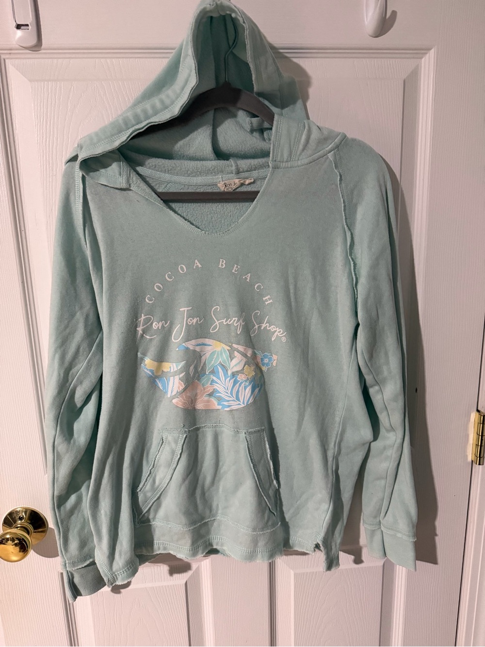 Women’s Light Mint Hoodie Sweater -Ron Jon Surf shop